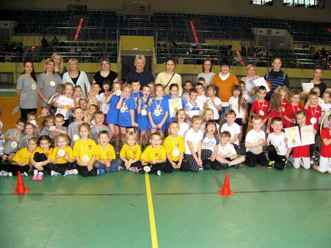 Spartakiada czyli sportowe zmagania przedszkolaków