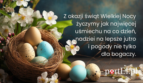Spokojnych świąt Wielkiej Nocy!