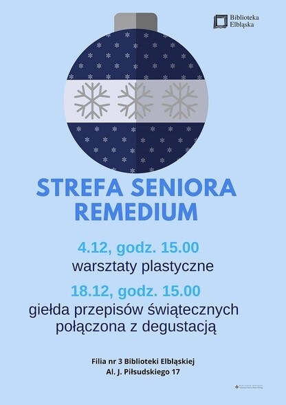 Spotkania w Bibliotecznej Strefie Seniora