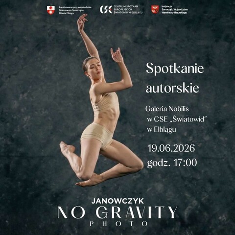 Spotkanie autorskie z Piotrem Janowczykiem wokół projektu „NO GRAVITY”