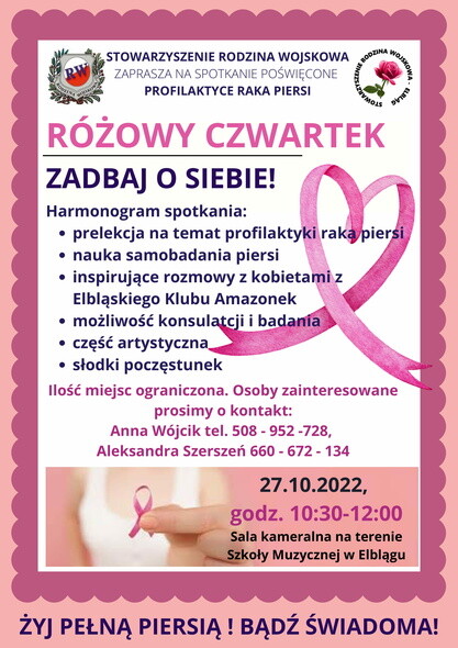 Spotkanie poświęcone profilaktyce raka piersi