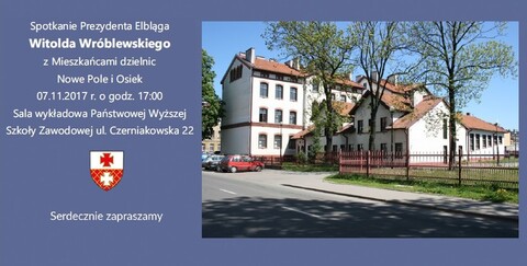 Spotkanie prezydenta z mieszkańcami dzielnic Nowe Pole i Osiek