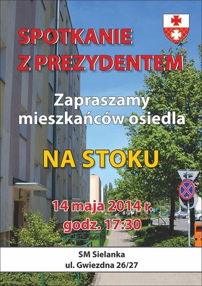 Spotkanie prezydenta z mieszkańcami osiedla Na Stoku