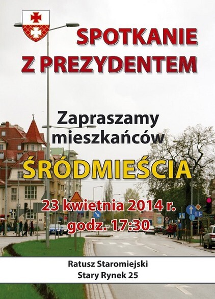 Spotkanie prezydenta z mieszkańcami Śródmieścia