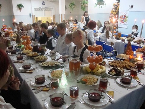 Spotkanie wigilijne w „Słoneczku”