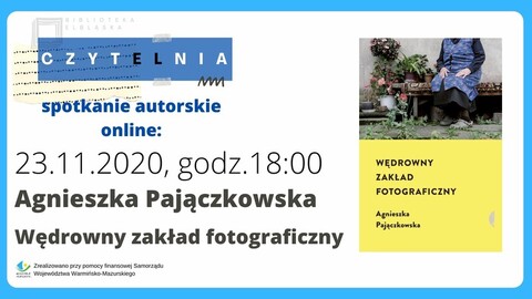 Spotkanie z Agnieszką Pajączkowską