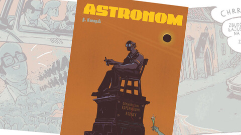 Spotkanie z Jackiem Frąsiem, autorem komiksu „Astronom”