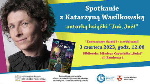 Spotkanie z Katarzyną Wasilkowską