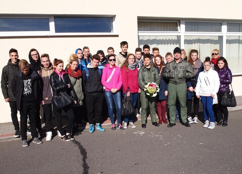 Spotkanie z kobietą pilotem odrzutowca
