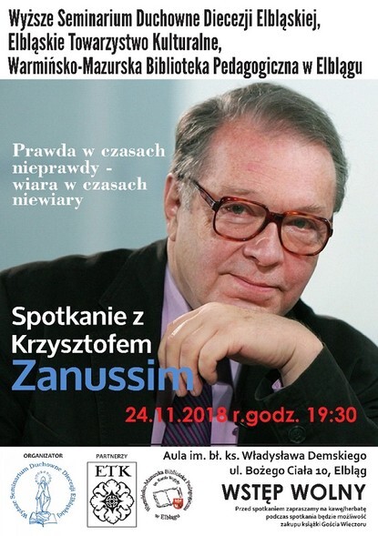 Spotkanie z Krzysztofem Zanussim
