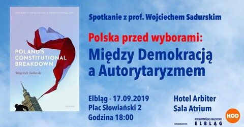 Spotkanie z profesorem Wojciechem Sadurskim
