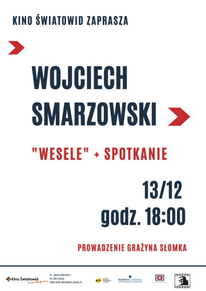 Spotkanie z Wojciechem Smarzowskim w kinie Światowid