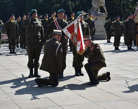 Uroczyste przekazanie obowiązków Dowódcy 16. Dywizji