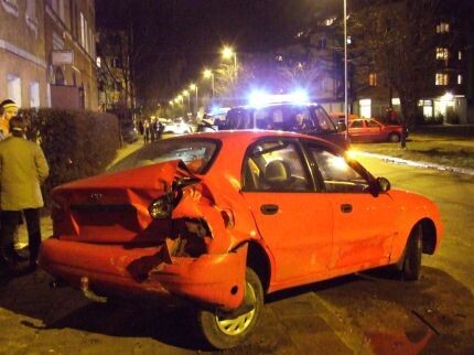 Staranował lanosa i uciekł