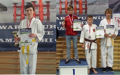 Medale dla zawodników Andrexu (karate)