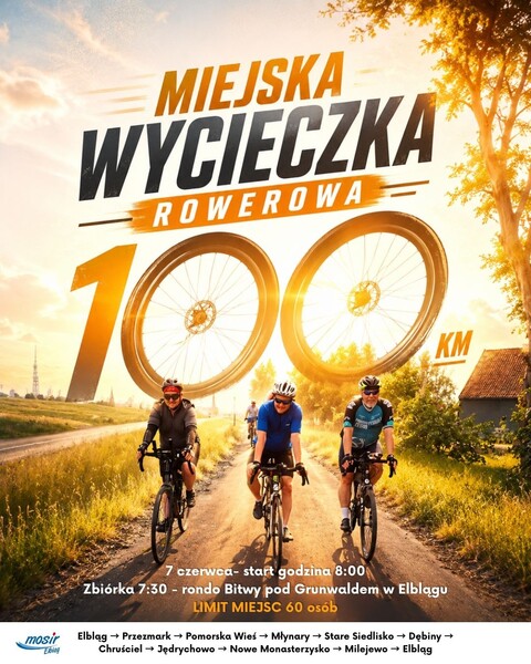 Sto kilometrów rowerami do wsi Dębiny