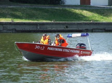 Strażacy trenowali ratownictwo wodne