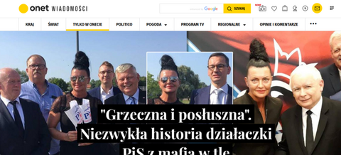 Niezwykła historia działaczki PiS