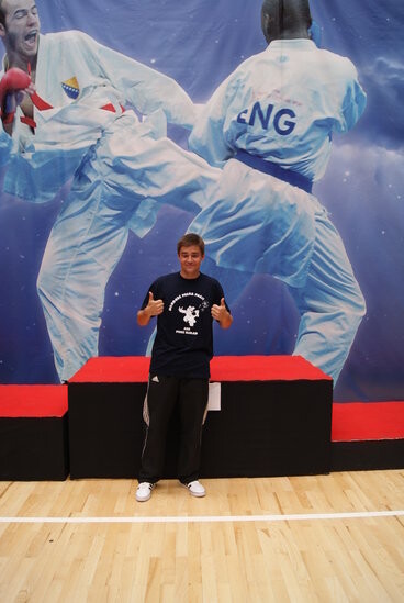 Studziński w Sarajewie (karate)