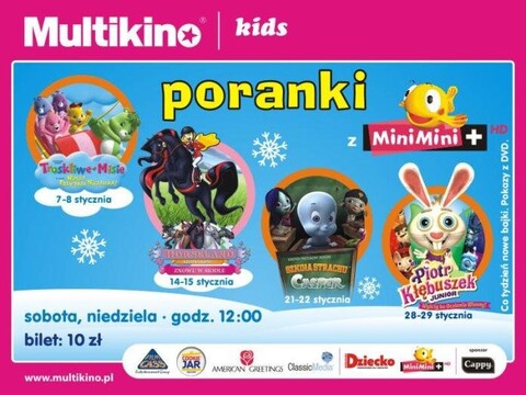 Styczniowe poranki dla dzieci