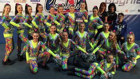Sukces elbląskich cheerleaderek