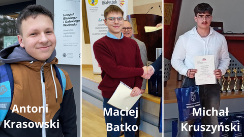 Sukcesy olimpijskie uczniów I LO