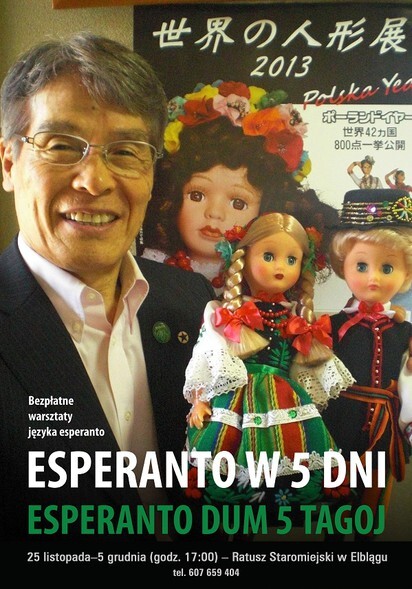 Świat języka esperanto - wystawa, monodram i lekcje