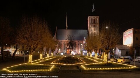 Braniewo w finale konkursu na iluminację