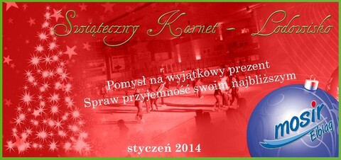 Świąteczne karnety na lodowisko „Helena”