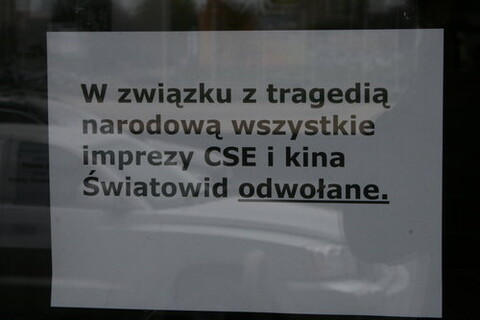 Światowid odwołuje imprezy
