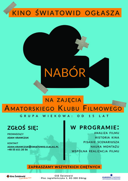 Światowid ogłasza nabór do Amatorskiego Klubu Filmowego