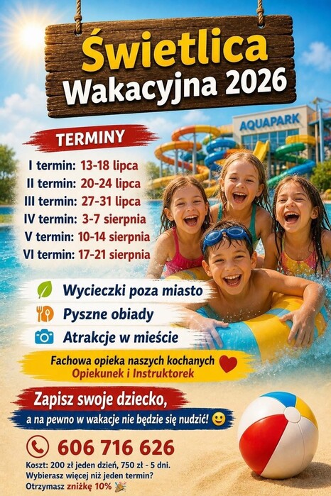 Świetlica Wakacyjna Szkoły Tańca Broadway