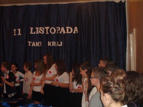 Święto Niepodległości w Gimnazjum nr 9