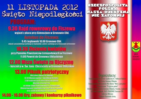 Święto Niepodległości w Gronowie Elbląskim