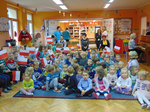 Święto Niepodległości w Przedszkolu nr 10