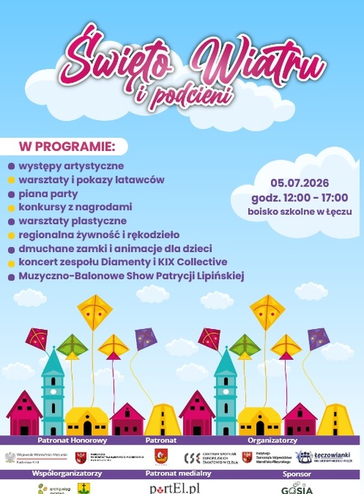 Święto Wiatru i podcieni w Łęczu. Zobacz program