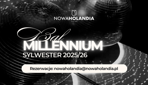 Sylwester 2025/26 w Nowej Holandii — bal, kolacja i noc pełna wrażeń 