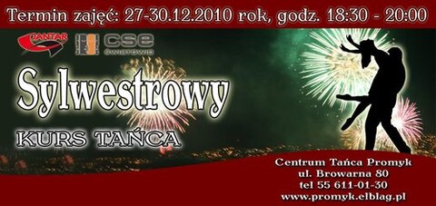 Sylwestrowe i karnawałowe kursy tańca