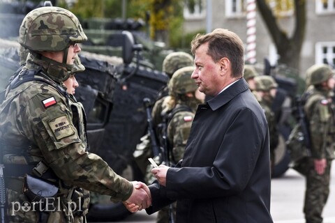 Szef MON w Elblągu: Bezpieczeństwo jest najważniejsze