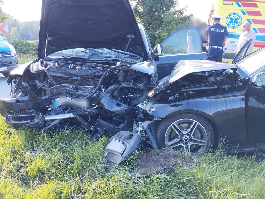 Sześć osób w szpitalu po wypadku w Bielicy
