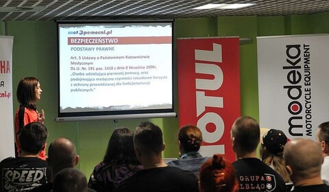 Szkolenie dla motocyklistów