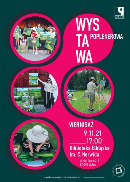 Szkolna wystawa poplenerowa