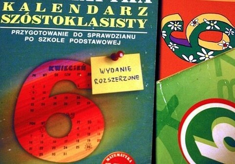 Szóstoklasiści piszą sprawdzian