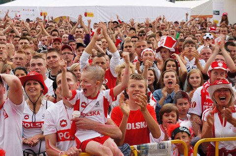 Elbląska strefa pełna kibiców
