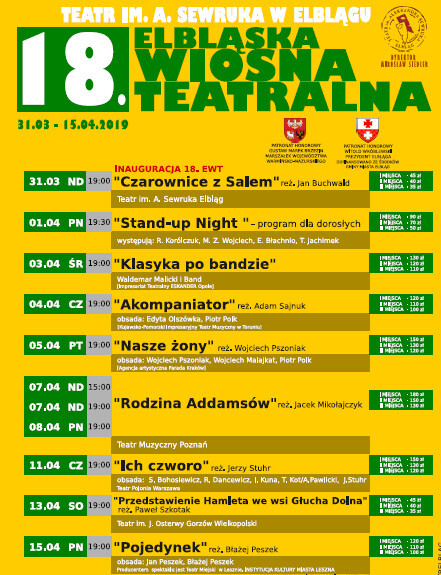 Teatralna Wiosna rozpocznie się już w marcu