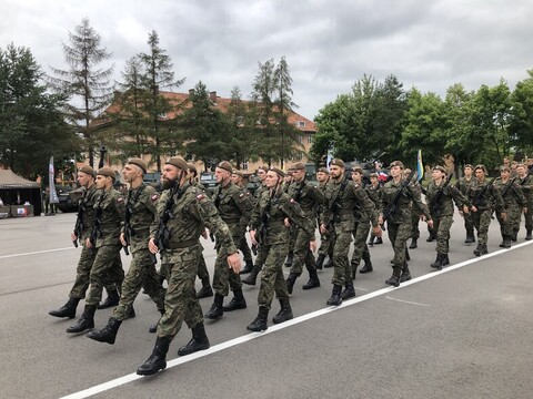 Terytorialsi uroczyście przysięgali