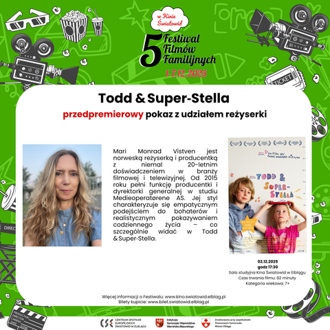 Todd & Super‑Stella – przedpremierowy pokaz z udziałem reżyserki