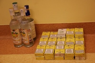Towar bez akcyzy w mieszkaniu starszej pani