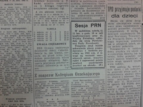 TPD przyjmuje podarki dla dzieci