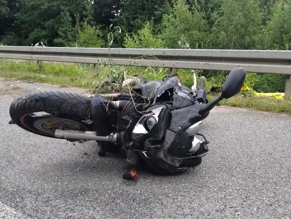 Tragiczny wypadek motocyklisty